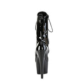 Adore 1040 Shoe Black Hollow Graphic from Nice 'n' Naughty
